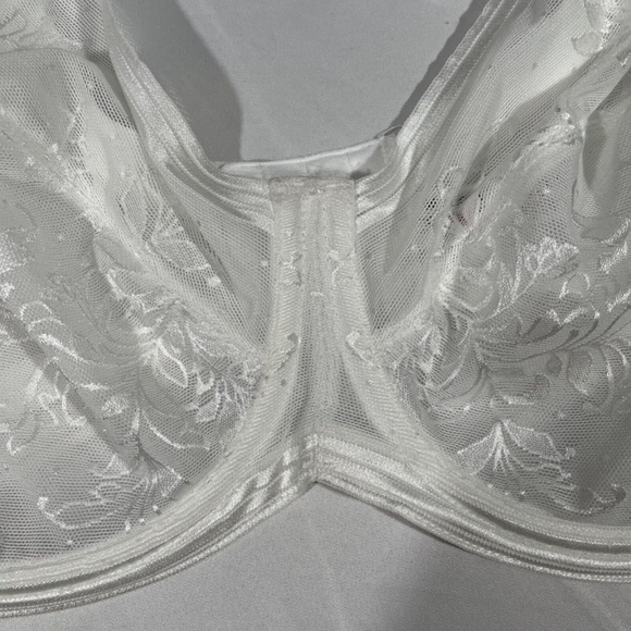 NEW Wacoal [ 34G‎ ] Net Effect Underwire Bra in White - Picture 7 of 12